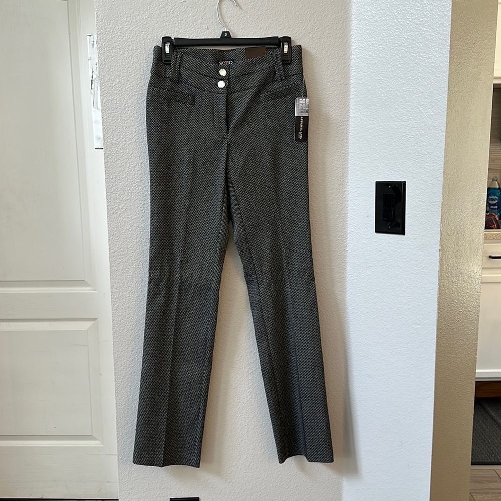 Soho polyester stretch pant for office look
